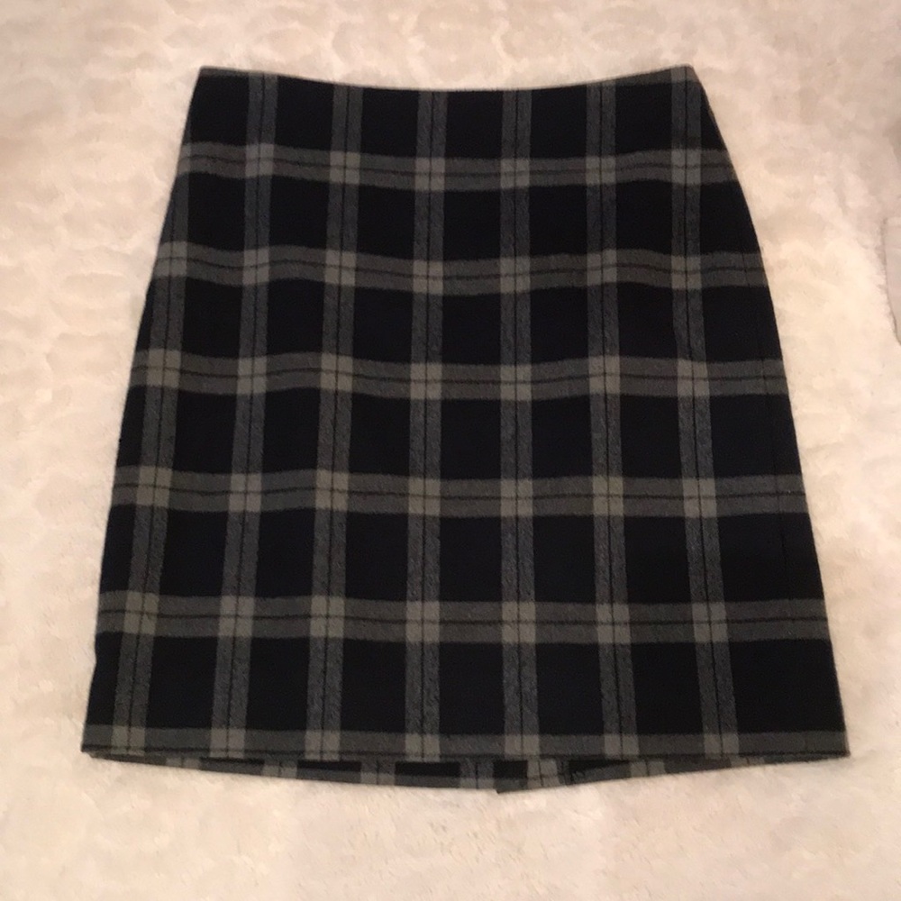 Banana Republic Checkered Skirt